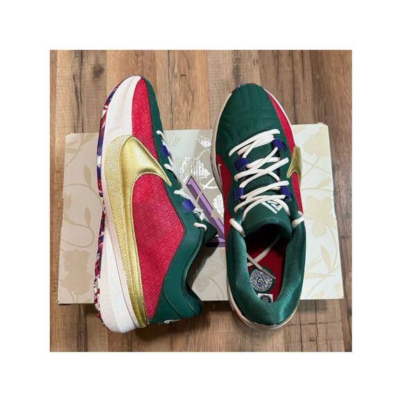 Nike Zoom Freak 5 Gym Red Metallic Gold Keep It A Buck main image 8